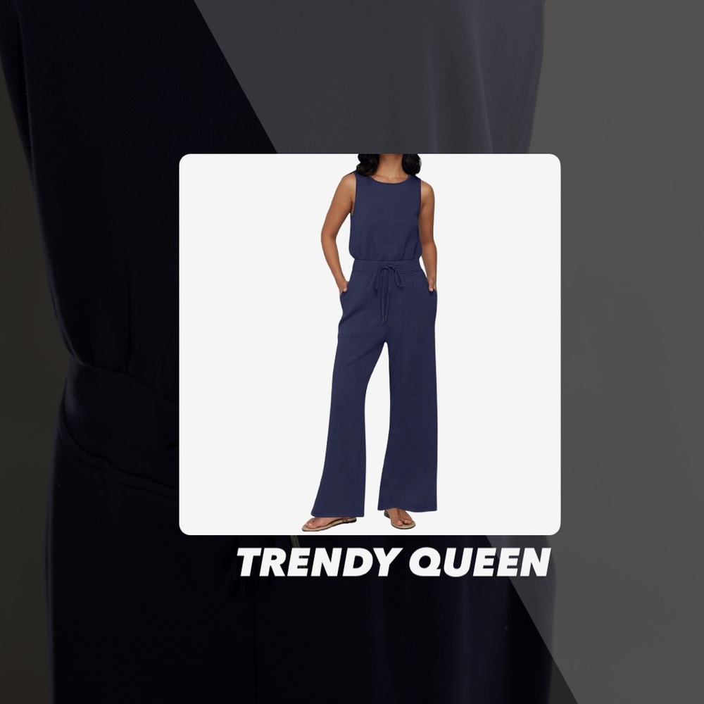 EUC Trendy Queen Sleeveless Jumpsuit